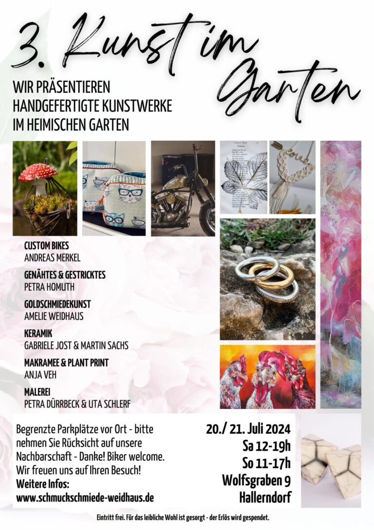 Kunst im Garten Flyer